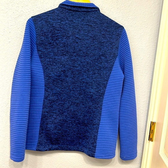 Woman’s light jacket in blue by Land’s End - Picture 4 of 7